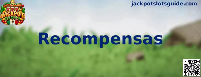 Imagen informativa sobre recompensas y beneficios de Jackpot Slots