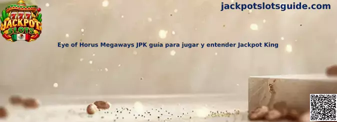 Imagen de referencia de Eye of Horus Megaways JPK y su temática egipcia