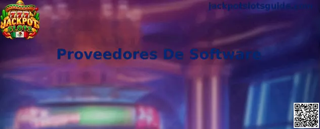 Ilustración temática sobre Proveedores De Software y Jackpot Slots
