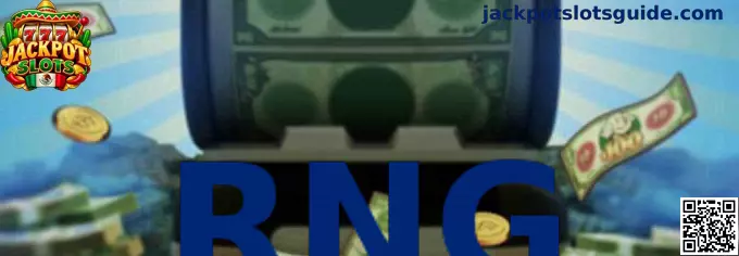 Representación del funcionamiento de un RNG en juegos de Jackpot Slots