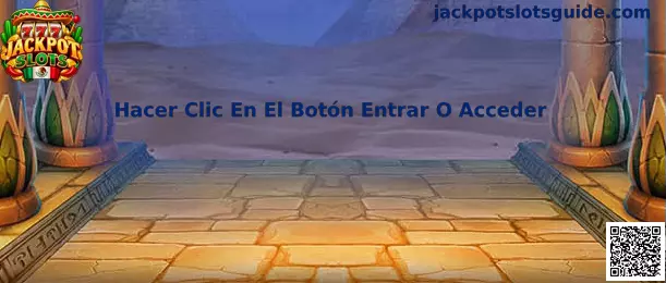 Hacer clic en el botón entrar o acceder