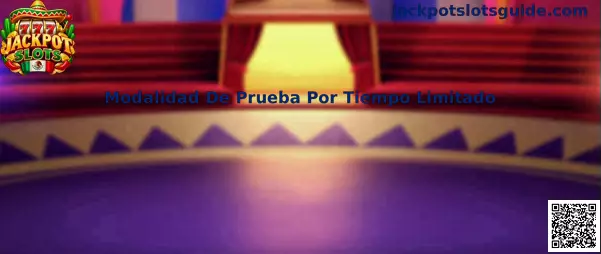 Ilustración de Jackpot Slots sobre una modalidad de prueba gratuita por tiempo limitado